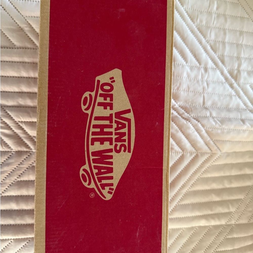 Vans Red and White Checkered Shoes - Picture 6 of 6